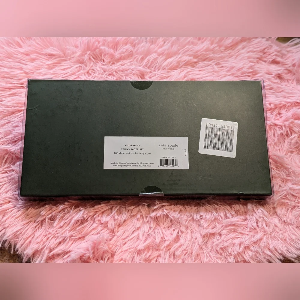 NWT~ Kate Spade Sticky Note Set